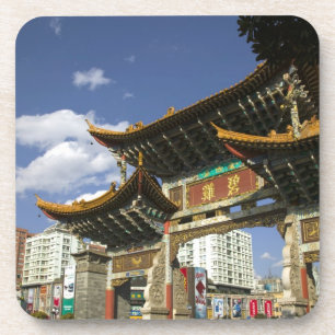 Posavasos CHINA, Provincia de Yunnan, Kunming. Arco conmemor