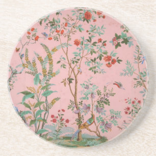 Posavasos Chinoiserie rosa