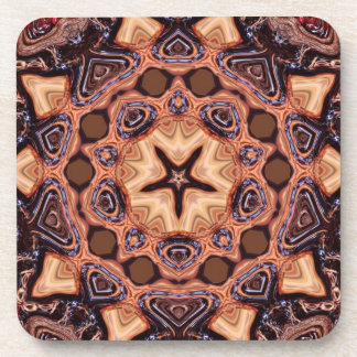 Posavasos Chip Choc Mandala Geometría : Conjunto de 6