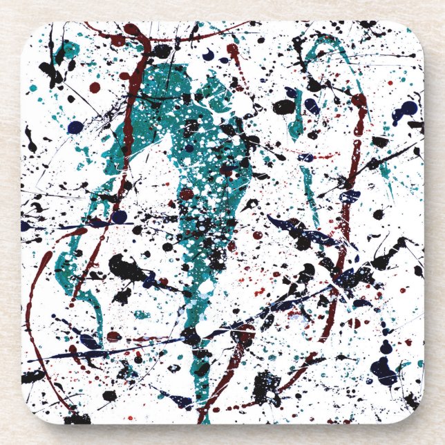 Posavasos Chip de chocolate de menta (Frente)