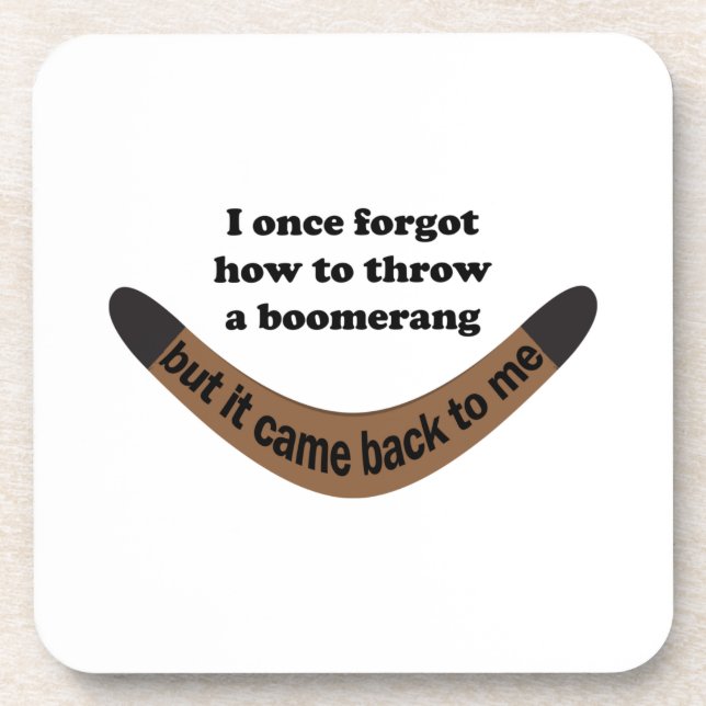 Posavasos Chiste Boomerang (Frente)