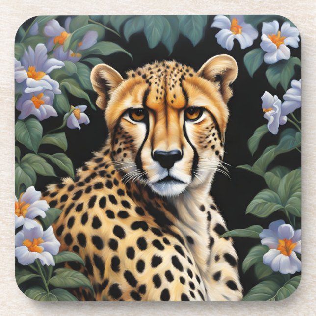 Posavasos Chitas y flores (Frente)