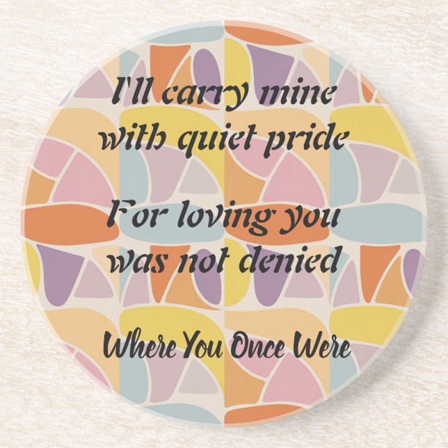 Posavasos Chosen Again and Always, video version (Frente)