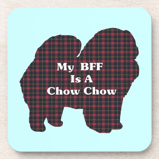 Posavasos Chow Chow BFF (Frente)