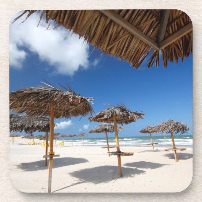 Posavasos Chozas |Brazil de la playa (Frente)