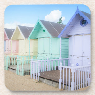 Posavasos Chozas de la playa de la isla de Mersea