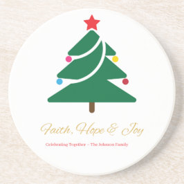 Posavasos Christmas Coaster