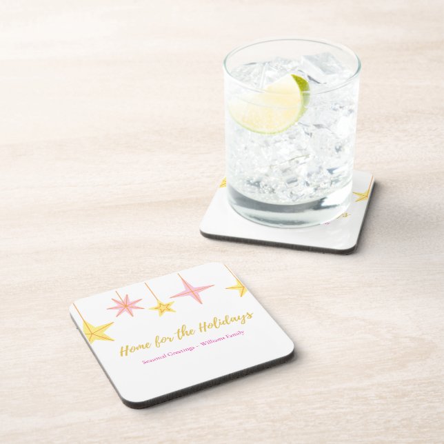 Posavasos Christmas Coaster with Holiday Motifs (Lado Derecho)