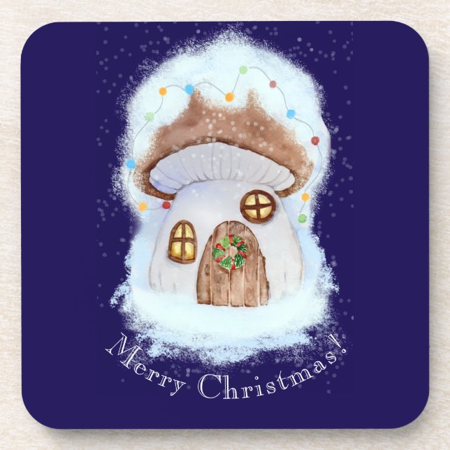 Posavasos Christmas Fairytale House (Frente)