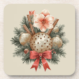 Posavasos Christmas Panettone Arrangement