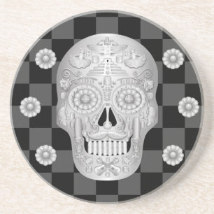 Posavasos Chrome Calavera Watch