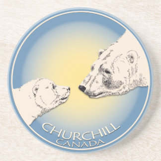 Posavasos Churchill Canada Souvenir Coasters Churchill Regal