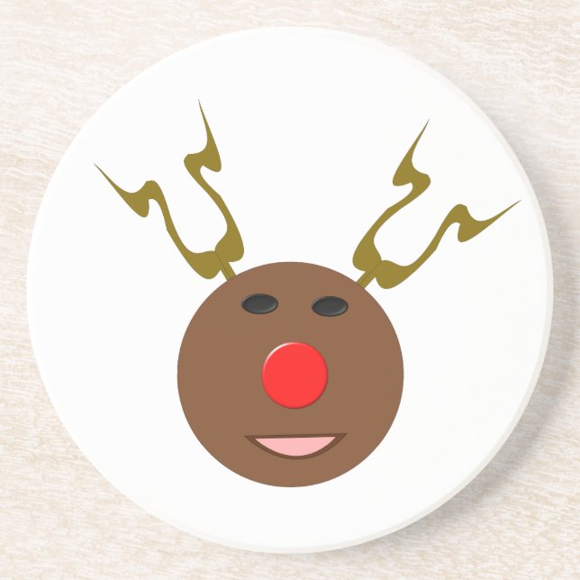 Posavasos CiberNavidades Reindeantes (Frente)