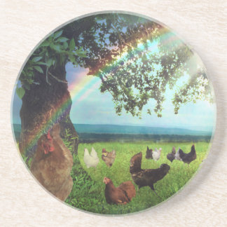 Posavasos Cielo de pollo