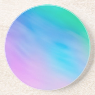 Posavasos Cielo suave color arcoiris