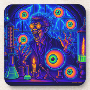 POSAVASOS CIENTÍFICO DE MAD - EL LABORATORIO DE MAD INFERNO