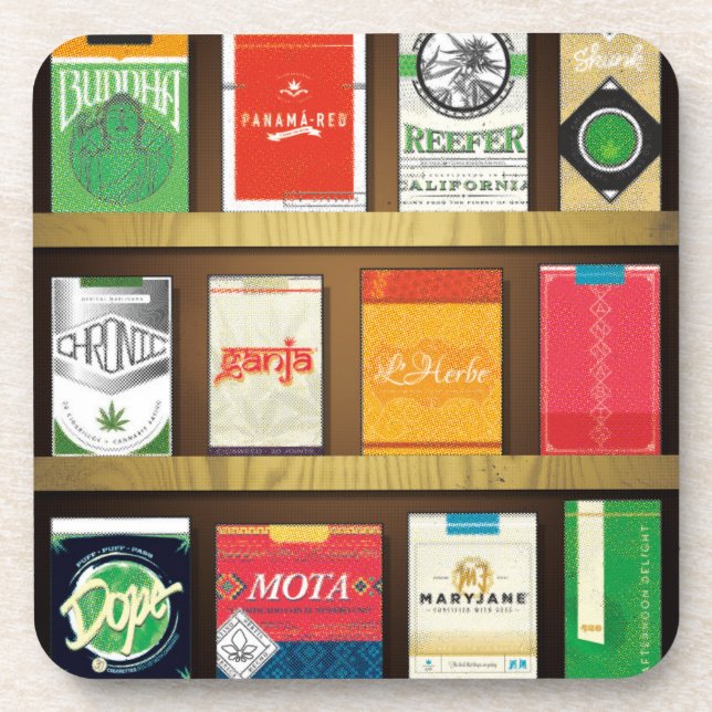 Posavasos Cigaweed (Frente)