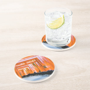 Posavasos Cincuenta sombras de naranja - Senbon Torii, Kyoto