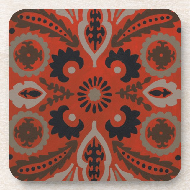 Posavasos Cinnabar Suzani II (Frente)