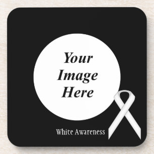 Posavasos Cinta blanca estándar de Kenneth Yoncich