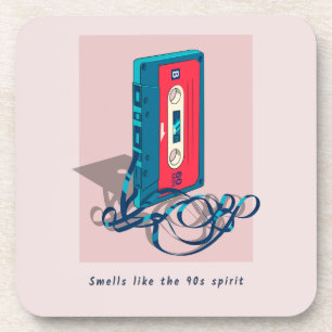 Posavasos Cinta Cassette de la época de los años 90