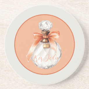 Posavasos Cinta de botella de perfume Très Jolie (muy bonita