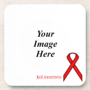 Posavasos Cinta roja estándar de Kenneth Yoncich