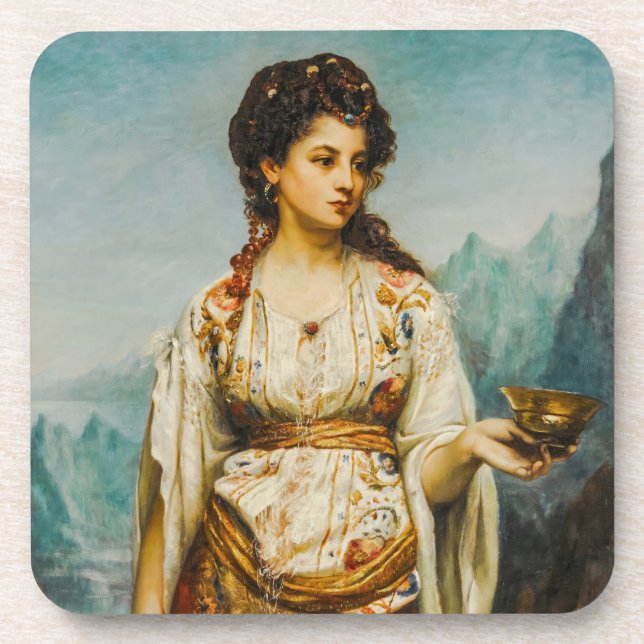 Posavasos Circe de Jean Jules Bardin (1875) (Frente)