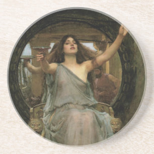 Posavasos Circe ofreciendo la copa a Ulises de JW Waterhouse