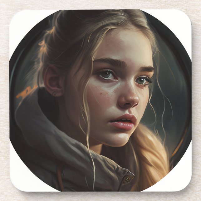 Posavasos Circle girl (Frente)