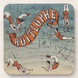 Posavasos Circo Victoriano Antiguo