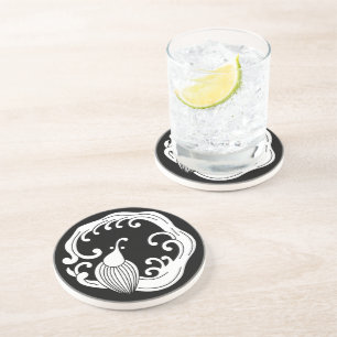 Posavasos Círculo de dragón lluvioso