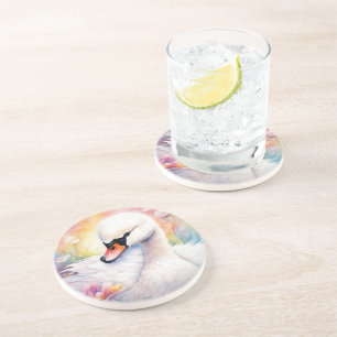 Posavasos Cisne de aves arcoiris 3