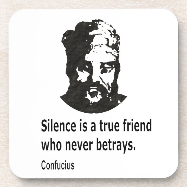 Posavasos Cita De Confucio (Frente)