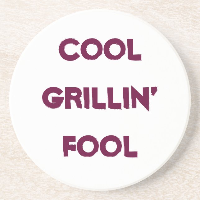 Posavasos Cita de Guay Grillin' Fool (Frente)