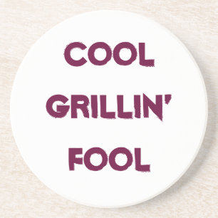 Posavasos Cita de Loco a la Parrilla Genial