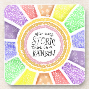 Posavasos Cita Inspiradora – “Después de cada tormenta hay 
