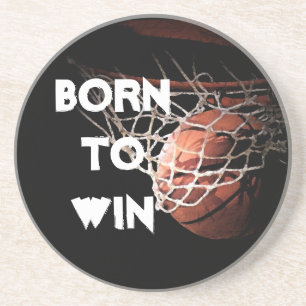Posavasos Cita motivacional diciendo que nació el básquetbol