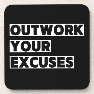Posavasos Cita Motivacional Supera Tus Excusas
