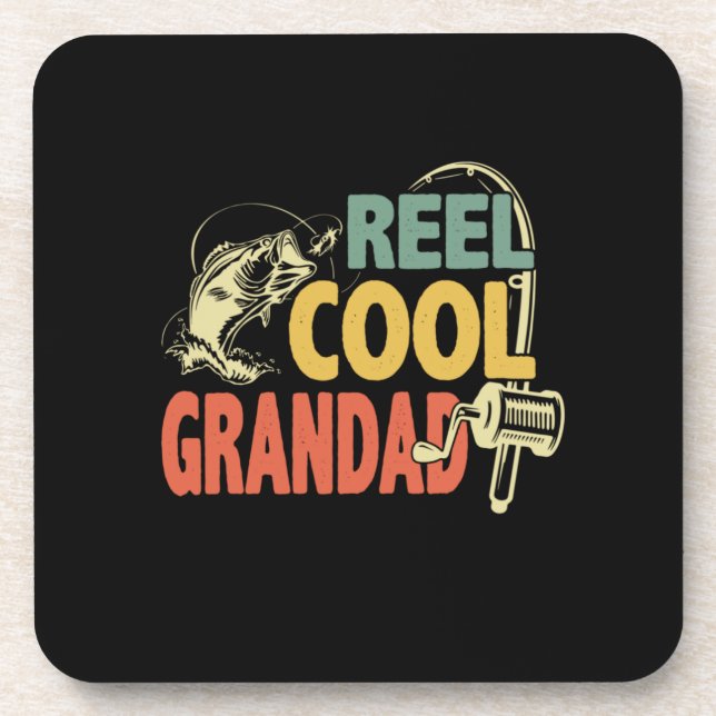 Posavasos Citas de abuelo | Pesca Guay Grandad (Frente)