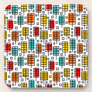 Posavasos Ciudad de hojas