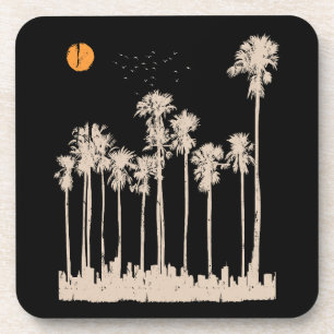 Posavasos Ciudad de verano vintage