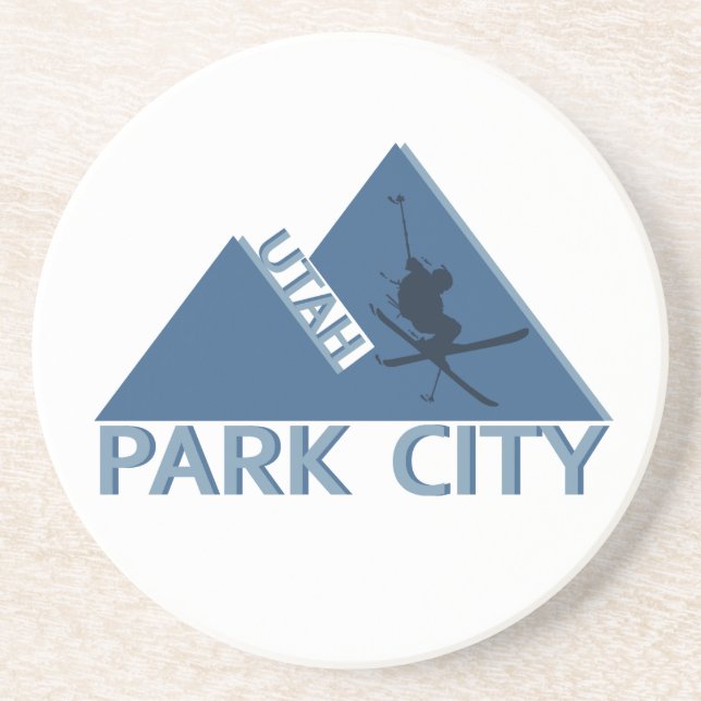 Posavasos Ciudad del parque de Utah (Frente)