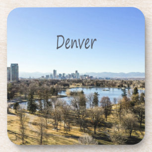 Posavasos Ciudad Denver y Montañas Colorado