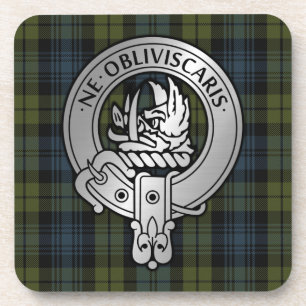 Posavasos Clan Campbell Escudo y Tartán
