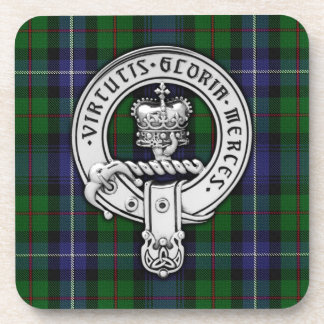 Posavasos Clan Donnachaidh (Robertson) Escudo /Hunting Tartá