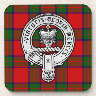 Posavasos Clan Donnachaidh (Robertson) Escudo y Tartán