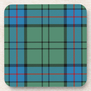 Posavasos Clan escocés Lockhart Tartán Plaid