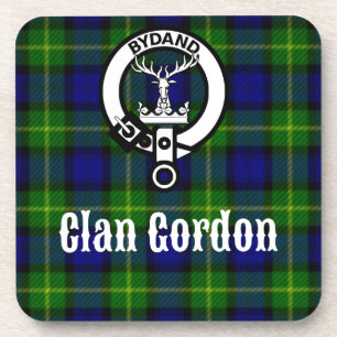 Posavasos Clan Gordon Tartan Escudo