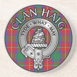 Posavasos Clan Haig Escudo y Tartán